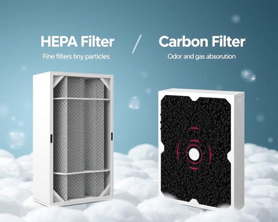 Filtertechnologie HEPA-Filter und Kohlefilter