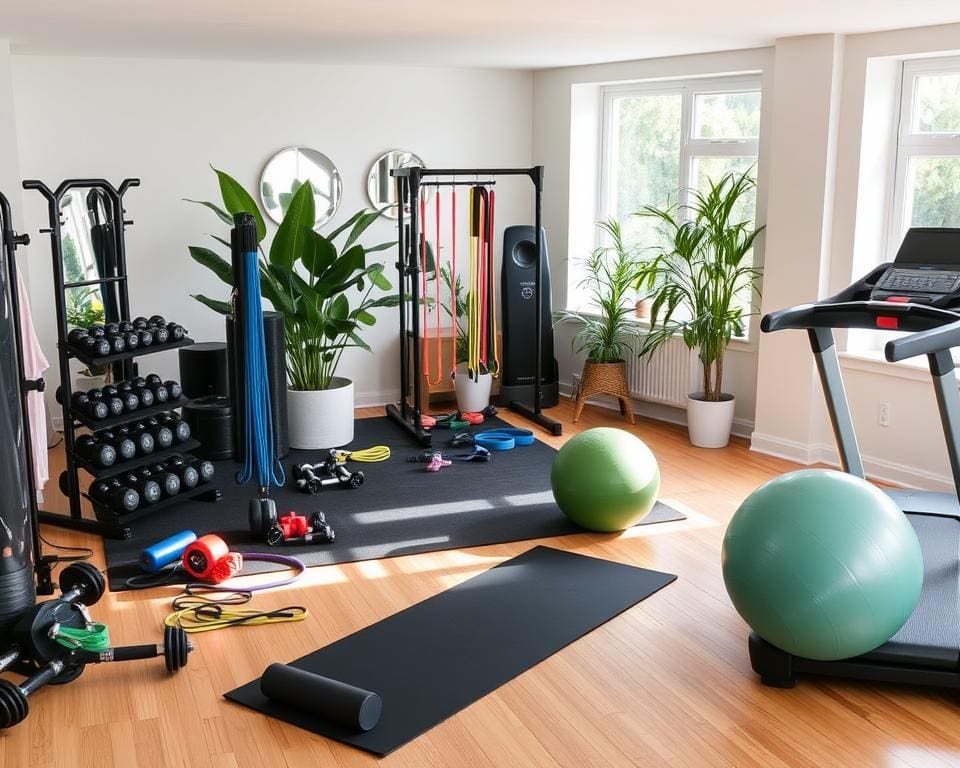 Fitness-Equipment für effektives Training zu Hause