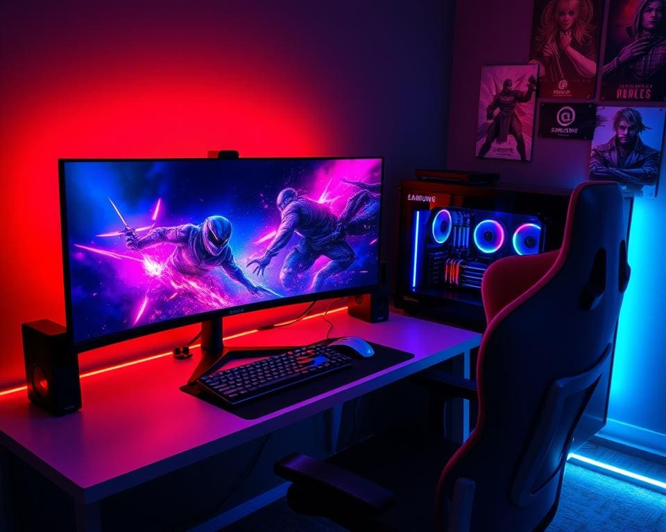 Gaming-Setup für optimale Leistung