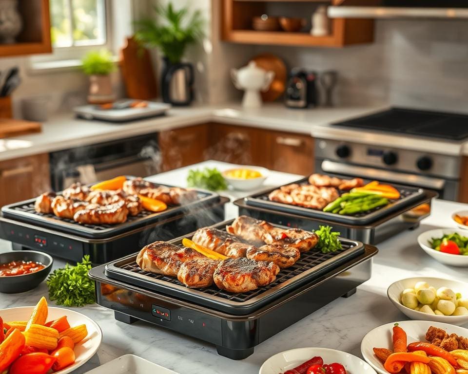 Genuss beim Kochen mit Elektro-Grillplatten