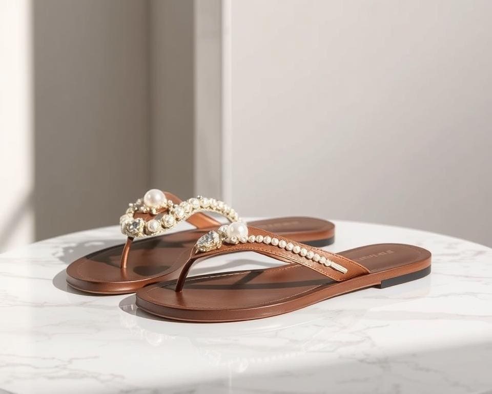 High-Fashion Flip-Flops