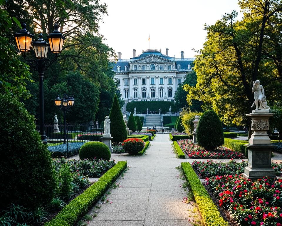 Historische Gärten in Wien