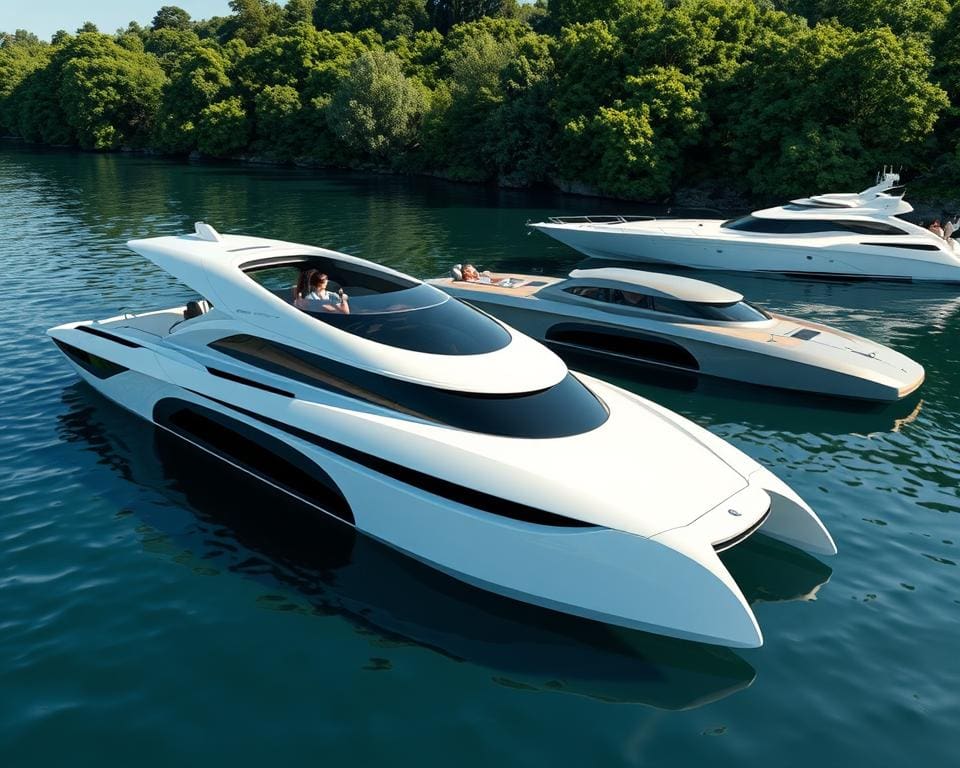Hybridboote für private und kommerzielle Nutzung
