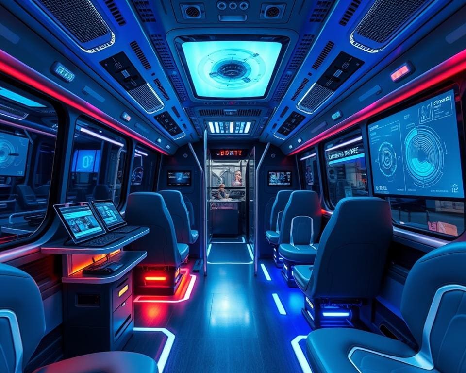 Intelligente Bordcomputer in modernen Bussen