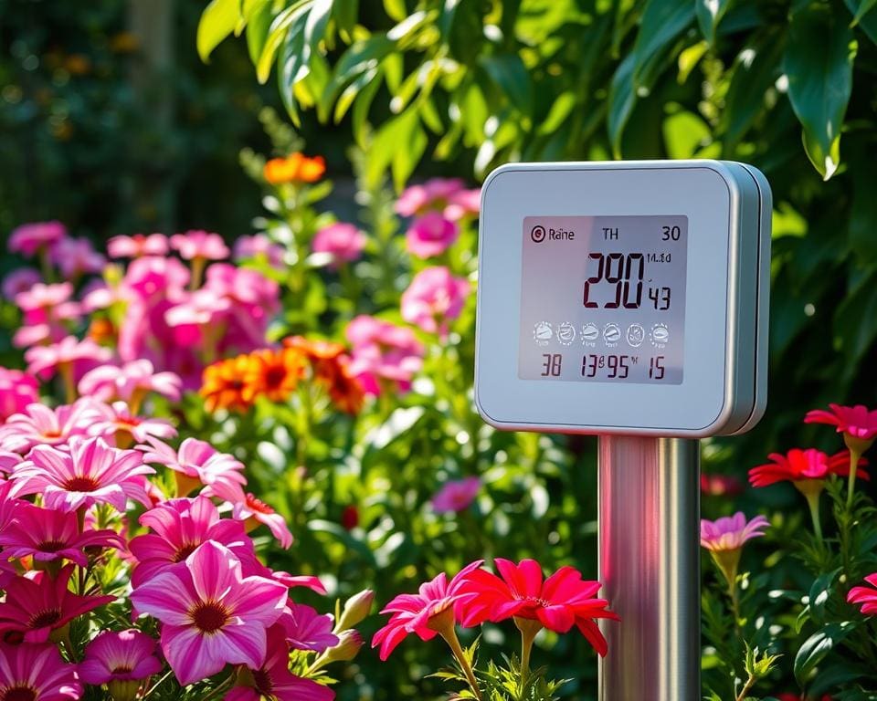 Intelligente Regenmesser: Wetterinformationen für den Garten