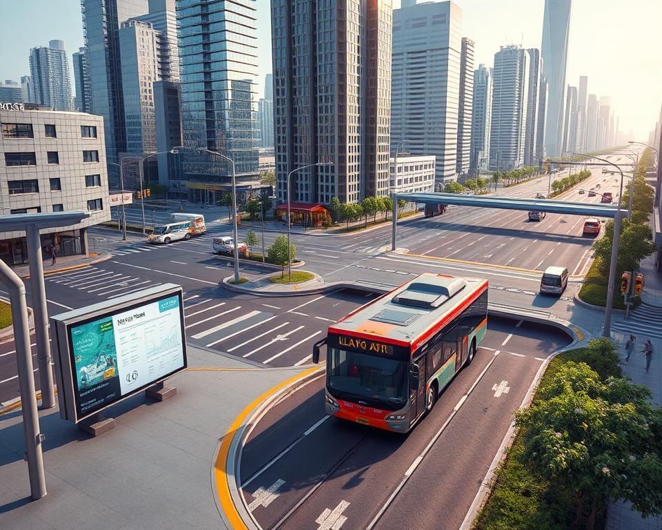 Intelligente Verkehrsmanagementsysteme für Busse