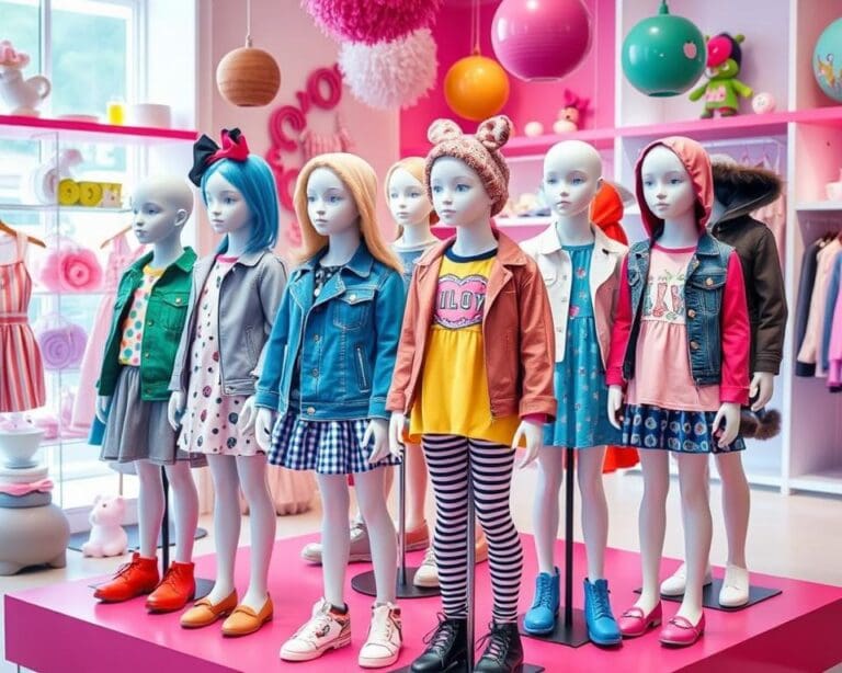 Kinder-Schaufensterpuppen: Perfekte Mode für kleine Trendsetter