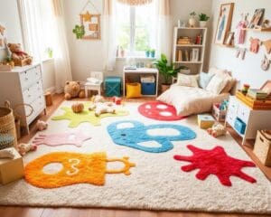 Kinderfreundliche Teppiche aus weicher Mikrofaser