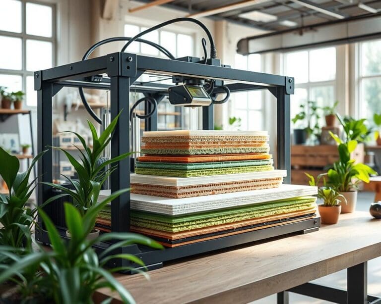 Können 3D-Drucker umweltfreundliche Baumaterialien herstellen?