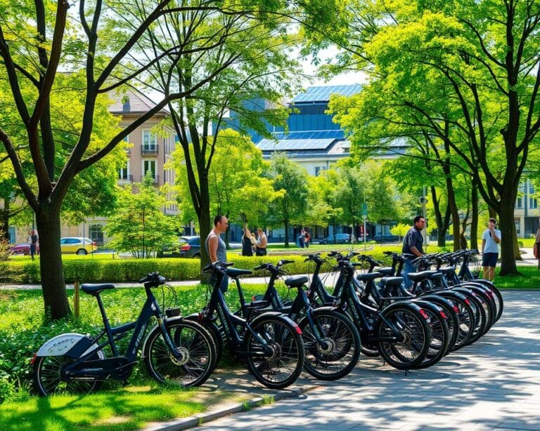 Können elektrische Fahrräder den CO₂-Ausstoß senken?
