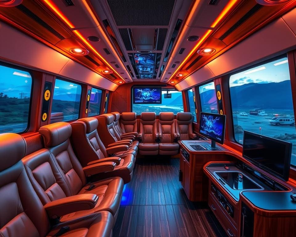 Luxusbusse: Komfort und Hightech vereint
