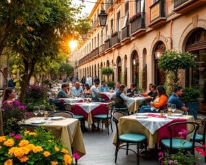 Madrid: Welche Plätze sind perfekt für ein Abendessen im Freien?