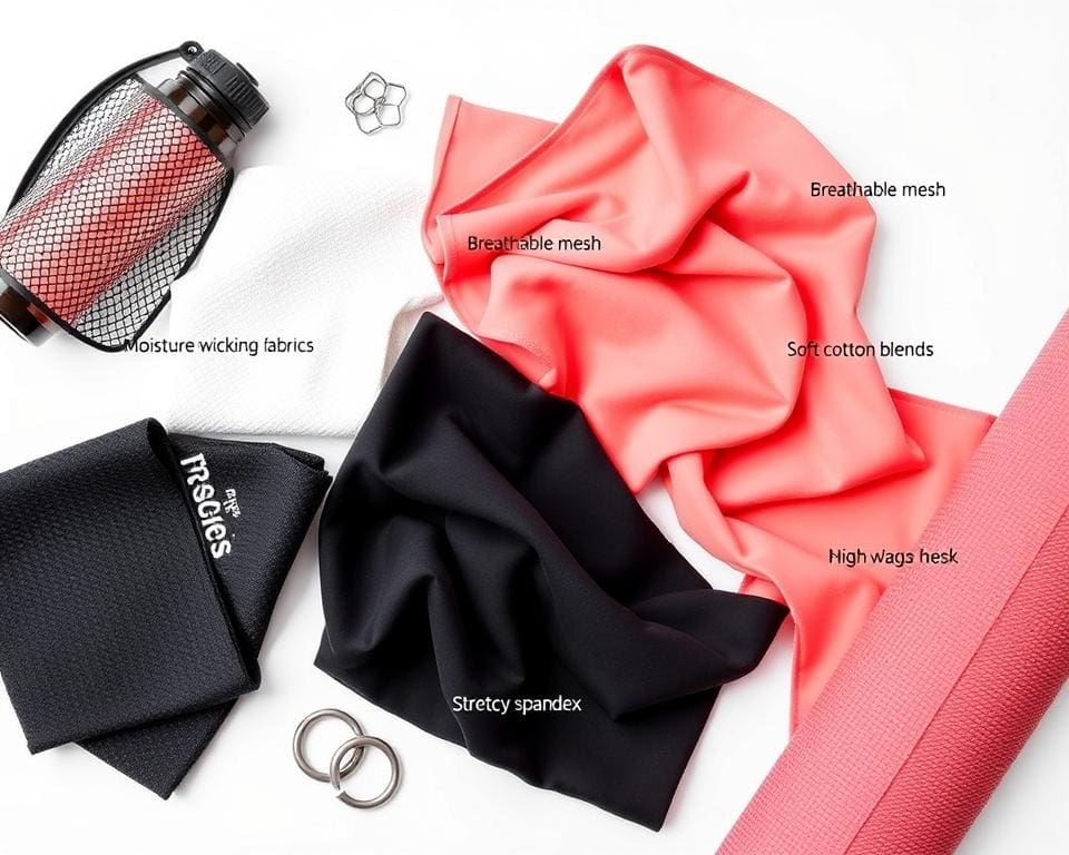 Materialien für Sportbekleidung