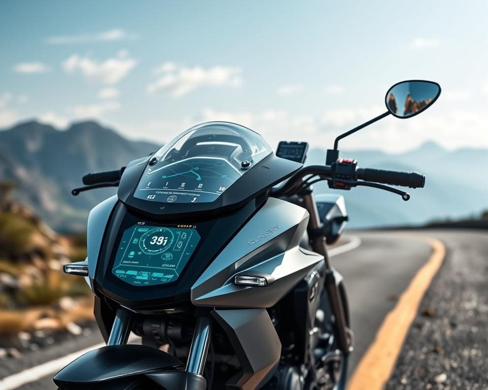 Moderne Motorrad Navigationssysteme