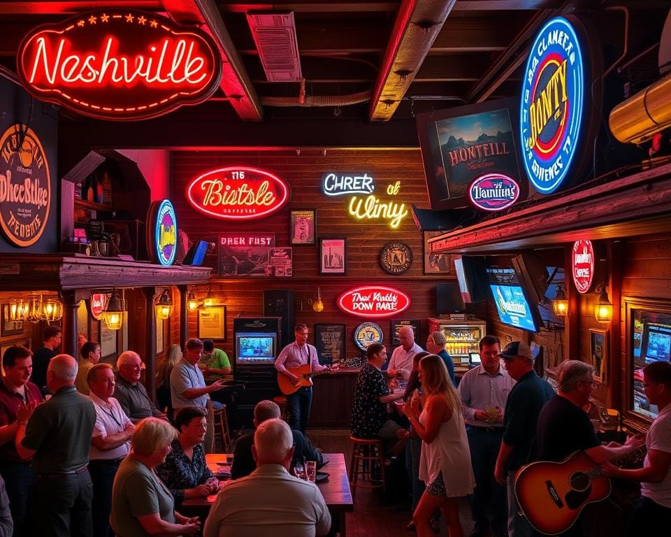 Nashville Bars und Geschichte der Country-Musik