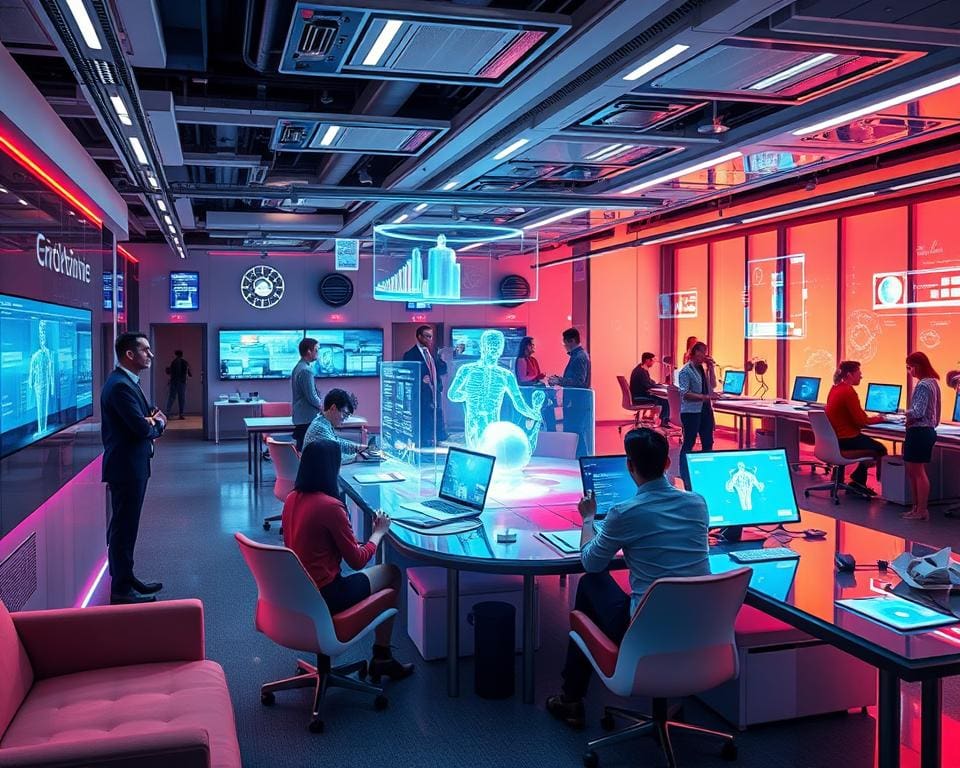 Optimierung der Arbeitswelt durch holografische Displays