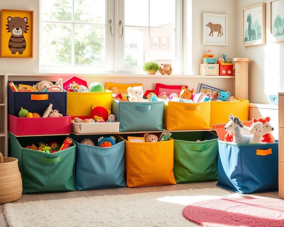 Ordnungssystem für Kinderzimmer