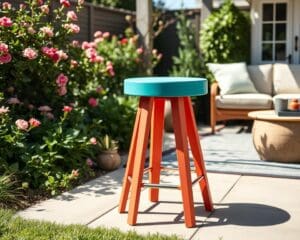 Outdoor-Hocker von Fermob: Flexibel und robust