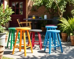 Outdoor-Hocker von Fermob: Robust und vielseitig