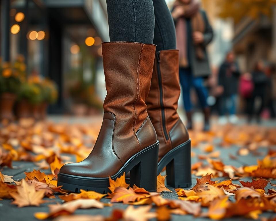 Plateau-Stiefel: Der Trend für den Herbst