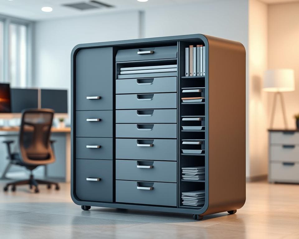 Rollcontainer für praktische Büroorganisation