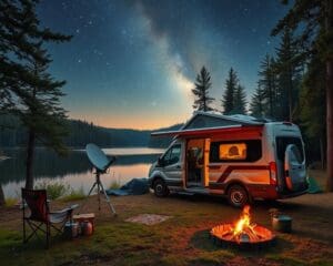 Satelliten-TV für Camping und Reisen