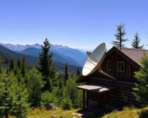 Satelliten-TVs: Fernsehen in abgelegenen Gebieten