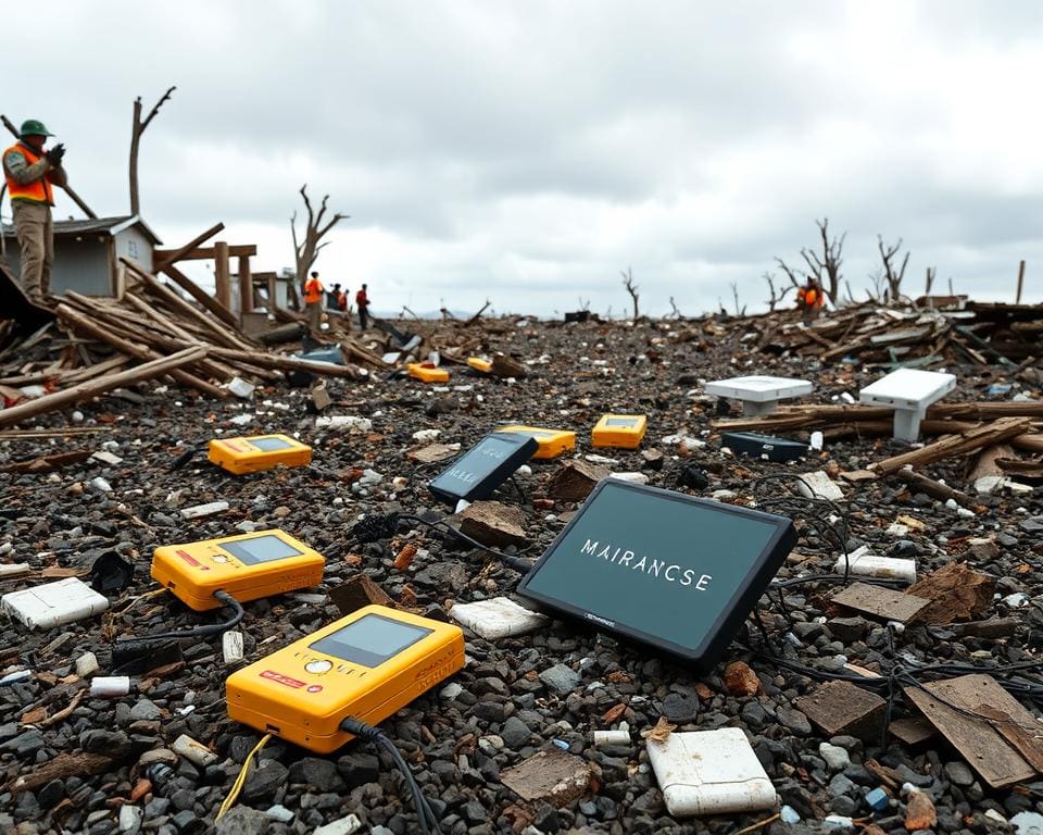 Satellitentelefone in der Katastrophenhilfe