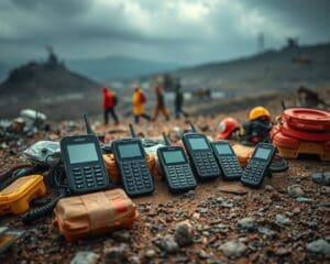 Satellitentelefone in der Katastrophenhilfe