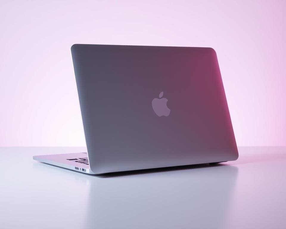 Schlankes Design des MacBook Air