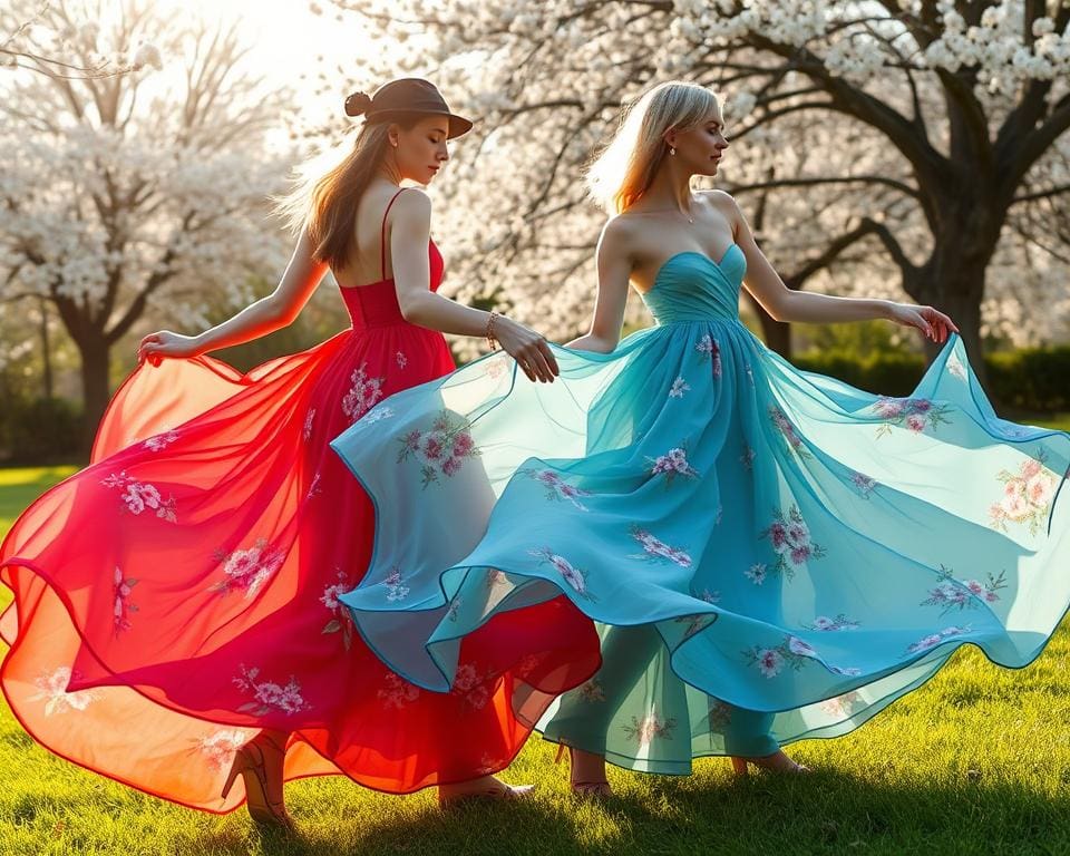 Seidentrends für den Frühling