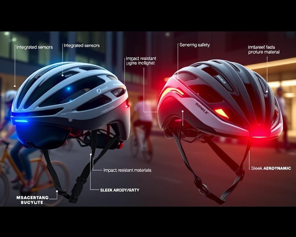 Sicherheitstechnologie in Fahrradhelmen