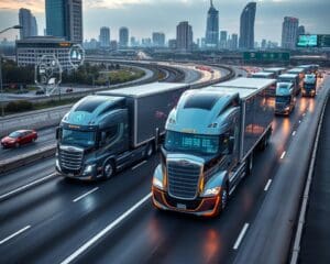 Smart Trucks: Vernetzte Technologie im Schwerlastverkehr