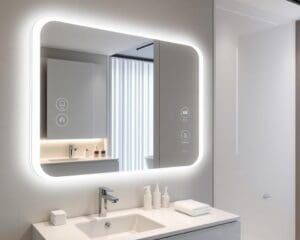 Smarte Spiegel mit Touch-Funktion fürs Badezimmer