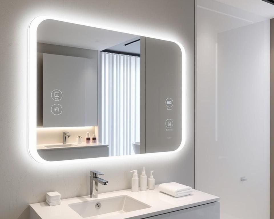 Smarte Spiegel mit Touch-Funktion fürs Badezimmer