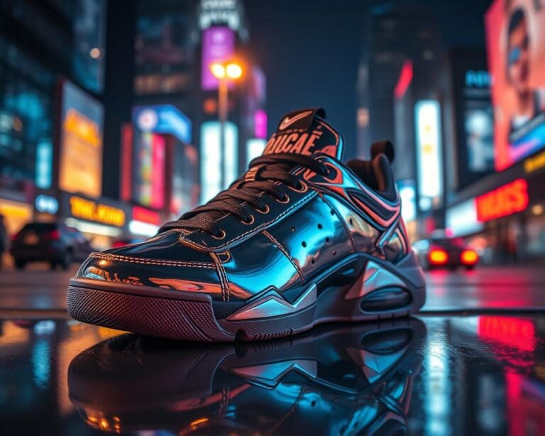 Sneaker in Metallic: Glänzende Highlights im Alltag