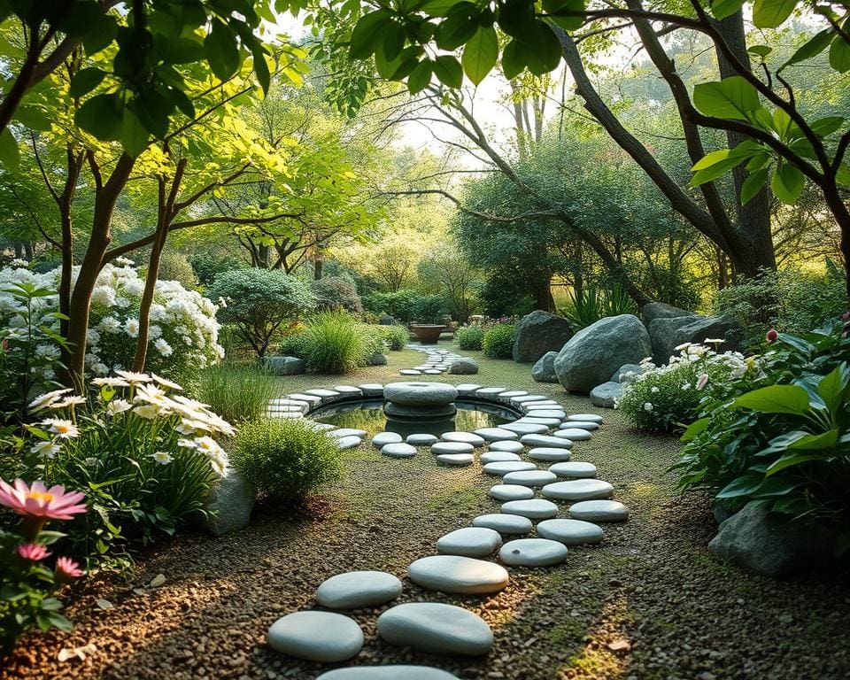 Standortwahl für Meditationsgarten