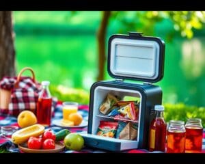Tragbare Mini-Kühlschränke: Frische Snacks unterwegs