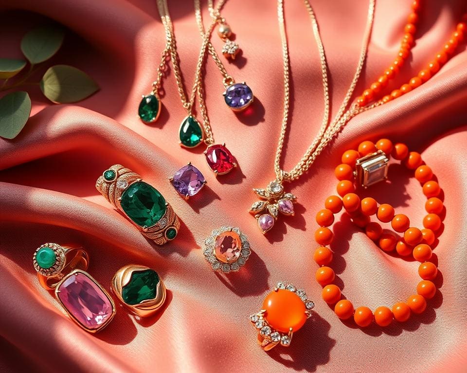 Trendfarben Schmuck