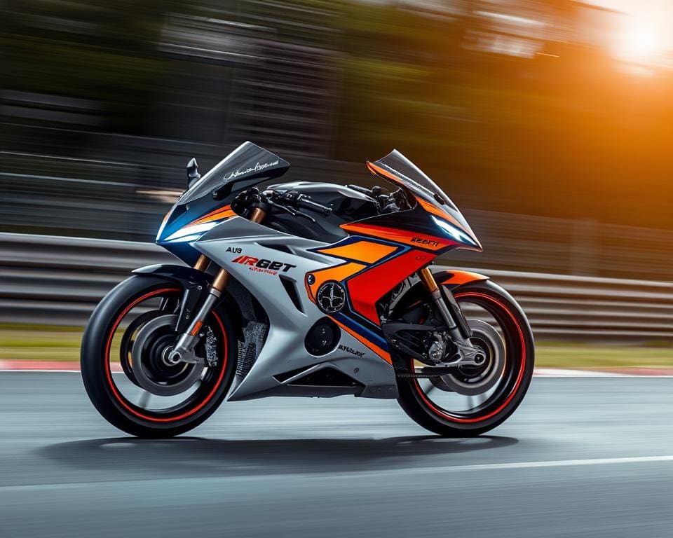 Ultraleichte Motorräder für den Rennsport