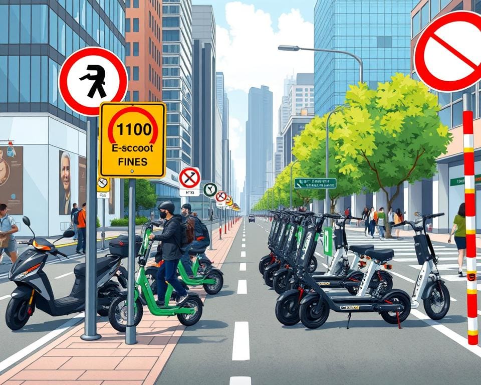 Verkehrsrecht: Welche Bußgelder gelten für E-Scooter?