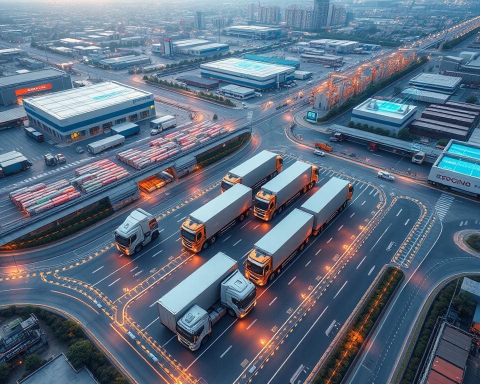 Vernetzte Flottenmanagementsysteme für Lkw