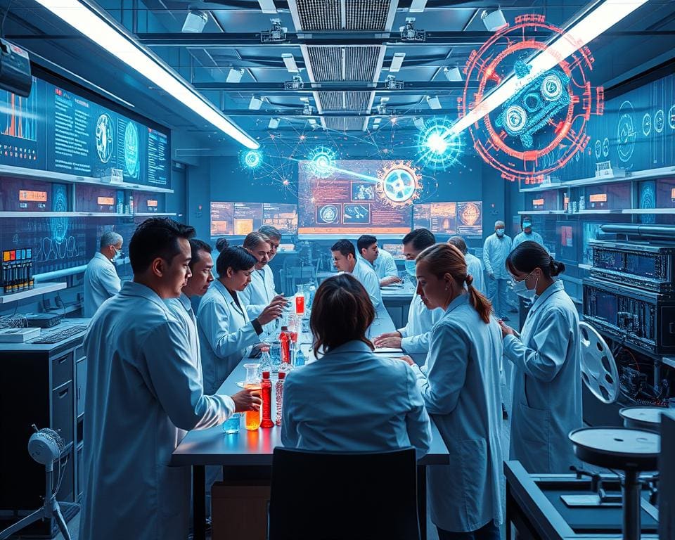 Vernetzung in der Quantenforschung