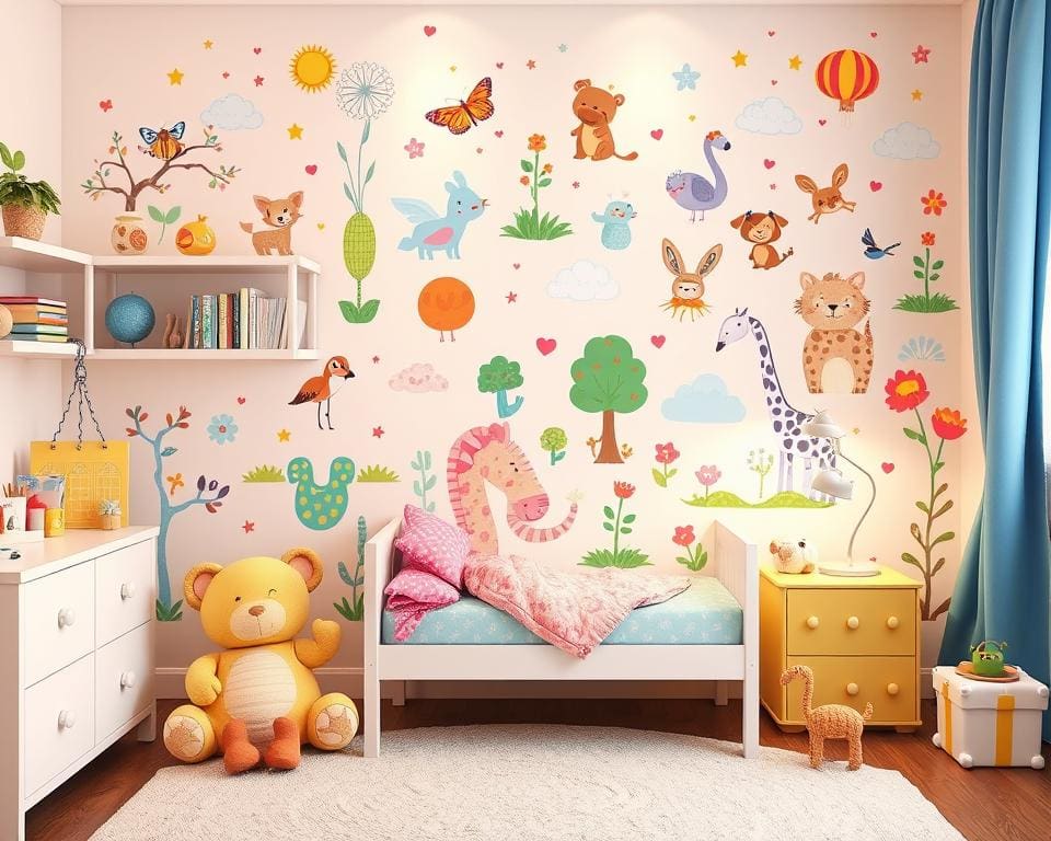 Wandtattoos für kinderfreundliche Gestaltung