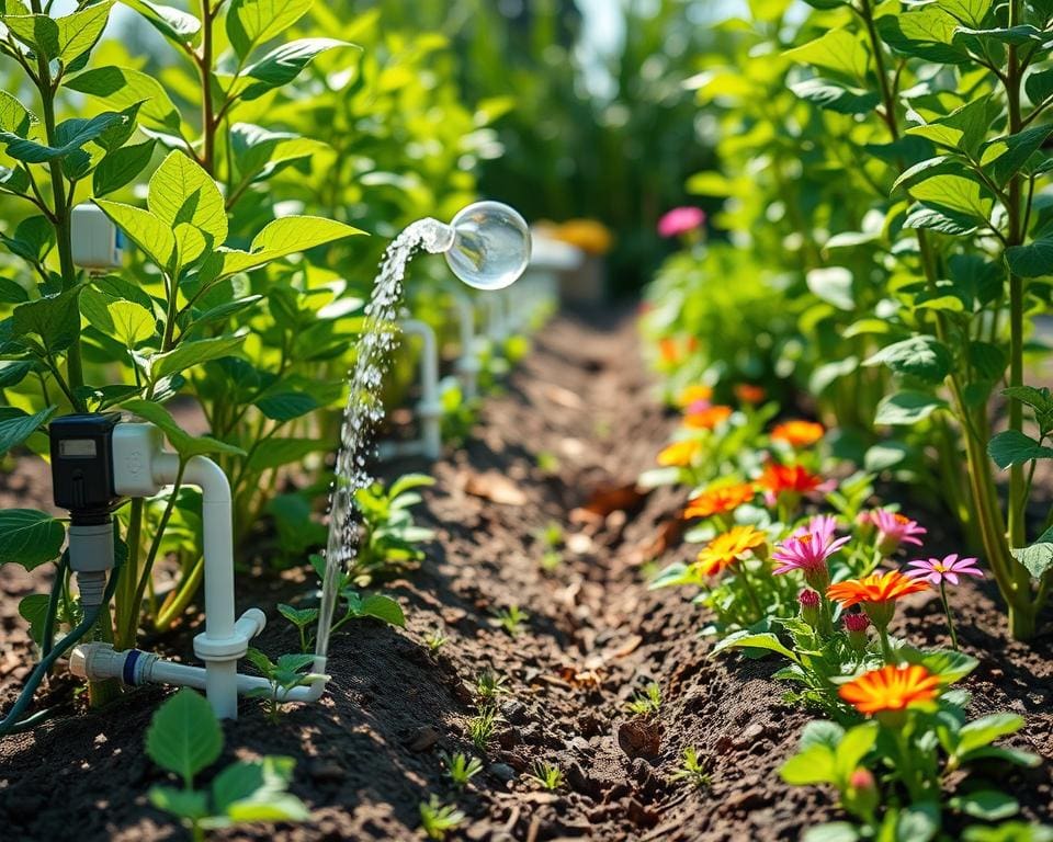 Wasser sparen im Garten mit Smart Technology