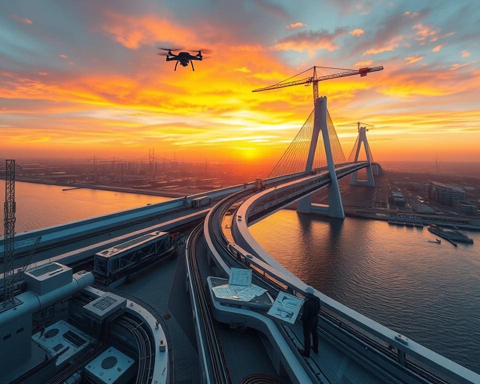Welche Technologien revolutionieren den Bau von Brücken?