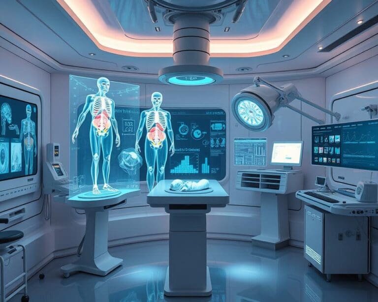Welche Vorteile bieten holografische Anzeigen in der Medizin?