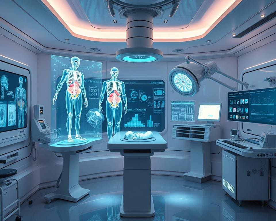 Welche Vorteile bieten holografische Anzeigen in der Medizin?