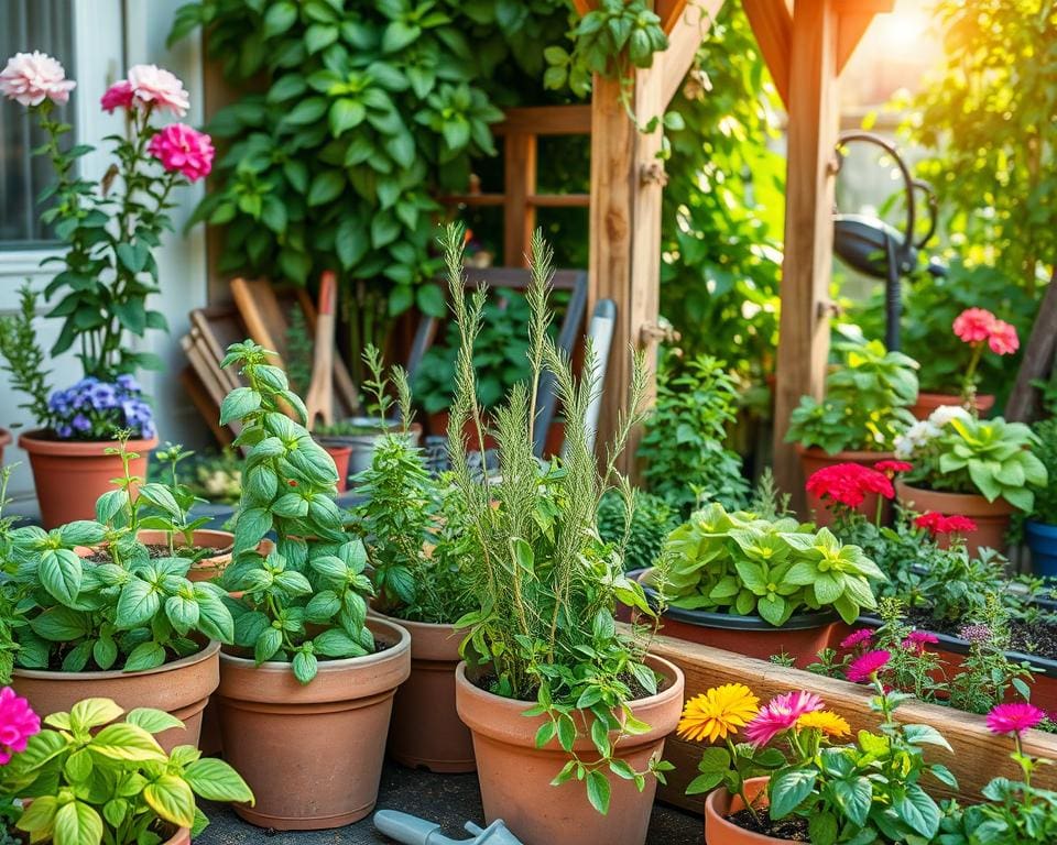 Wie Sie ein Kräutergarten zu Hause anlegen