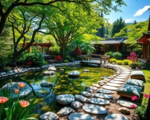 Wie Sie einen Meditationsgarten gestalten können